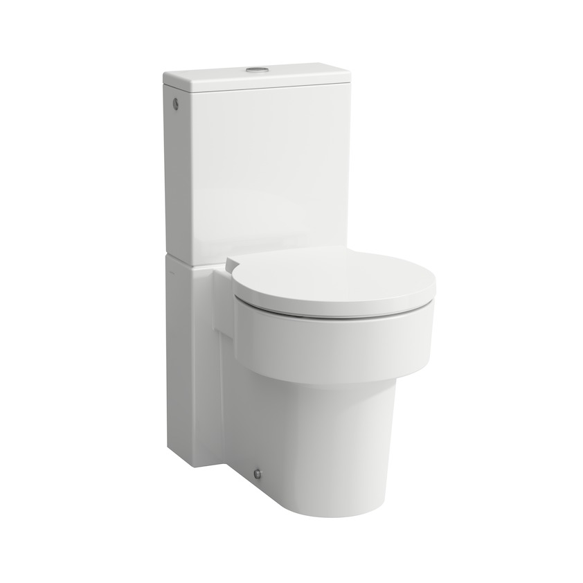 Унитаз напольный Laufen Val  8.2428.1.400.000.1 Rimless (безободковый), с покрытием LCC
