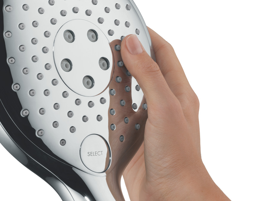 Ручной душ Hansgrohe Raindance Select S 28588000 150 3jet EcoSmart 9 л/мин хром
