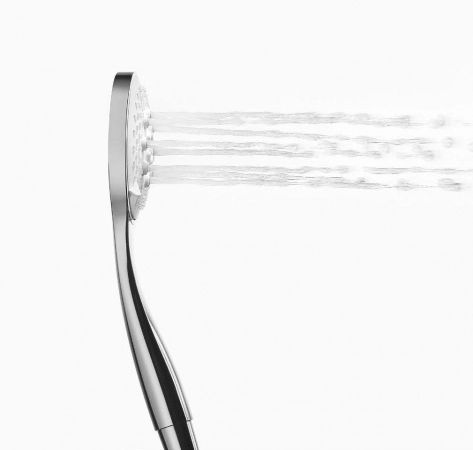 Ручной душ круглой формы ALMAR EcoAir Emotion had shower E082069.MB цвет Чёрный матовый (Снимается с производства)