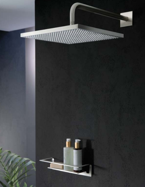 Полочка для душа ALMAR Showers Accessories E300001.MB цвет Чёрный матовый
