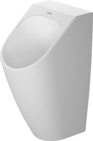 Писсуар подвесной безводный Duravit ME by Starck 2814300000 без "мушки", с креплением, белый