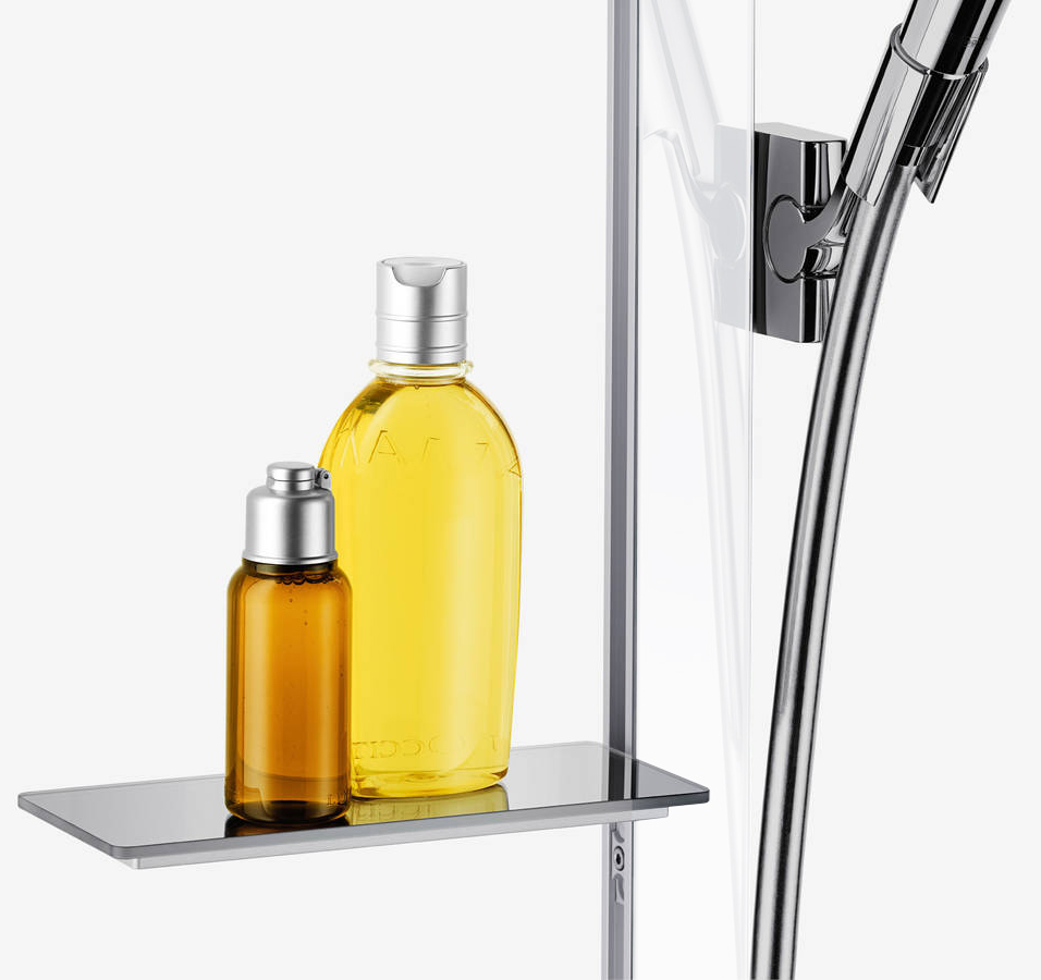 Душевой набор Hansgrohe Raindance Select S 27648400 белый/хром