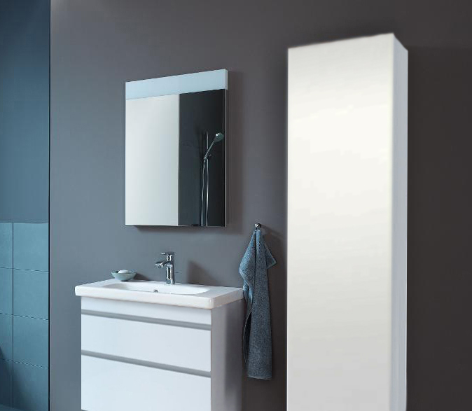 Тумба подвесная под раковину Duravit DuraStyle DS648101818 белый матовый