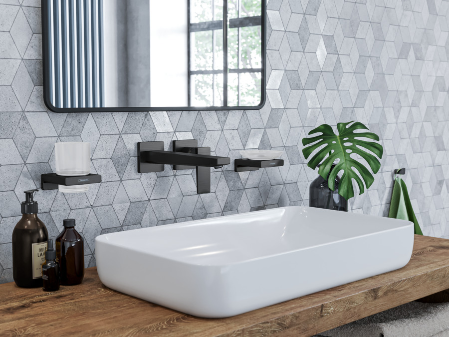 Мыльница HANSGROHE AddStoris 41746670 Чёрный матовый