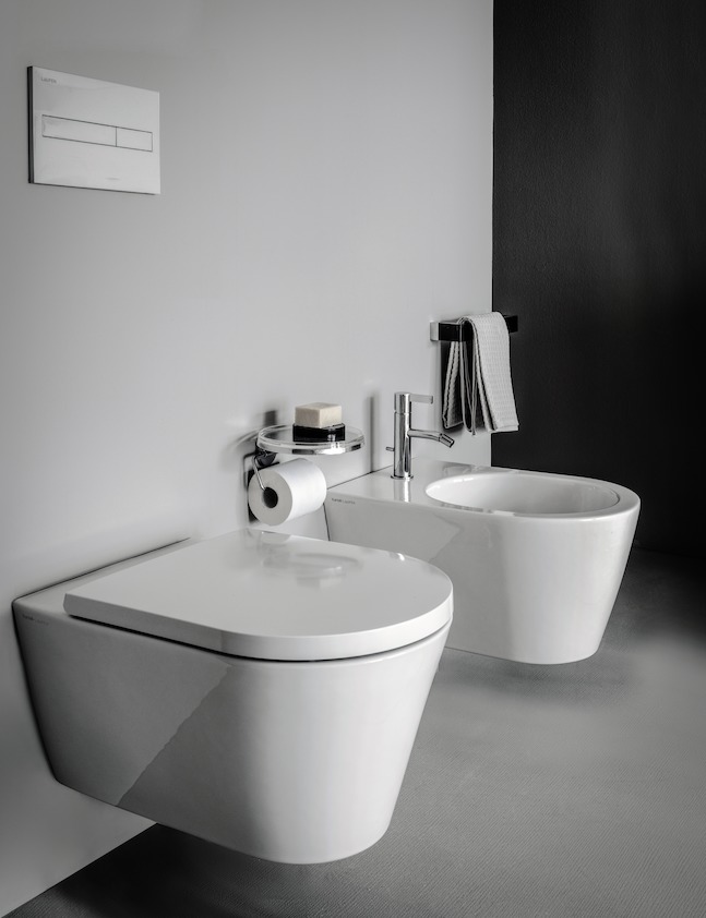 Подвесное биде  Kartell by Laufen   8.3033.1.000.302.1 белое