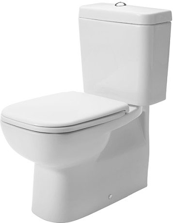 Напольный комбинированный унитаз Duravit D-Code 21180900002 белый