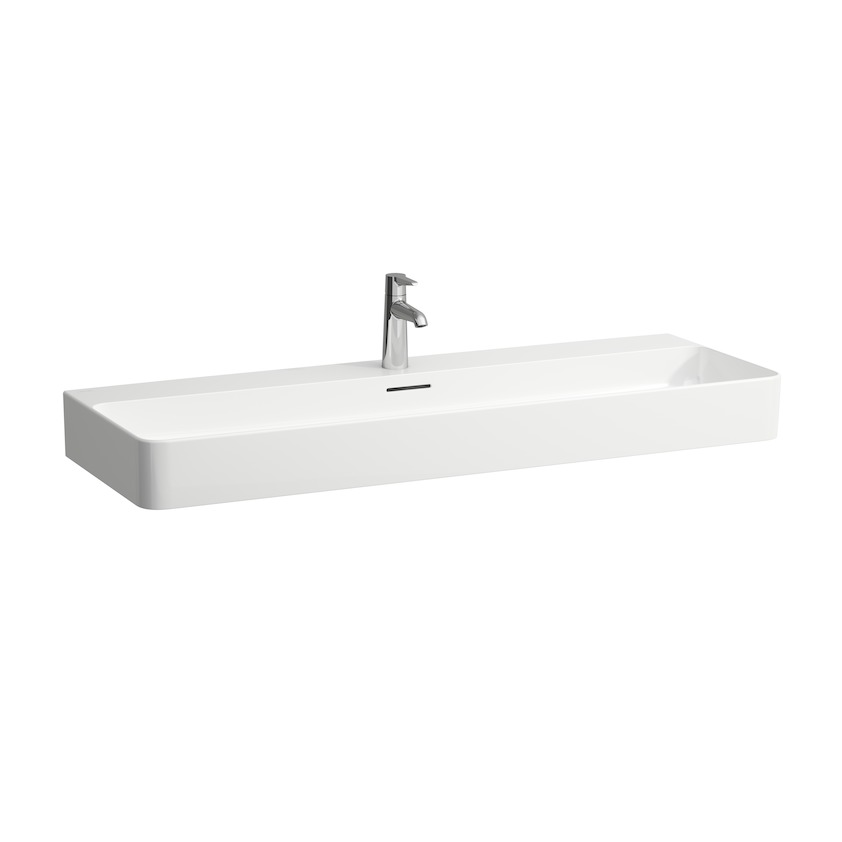 Раковина  Laufen  Val  810289 120 см, SaphirKeramik, без отверрстия под смеситель