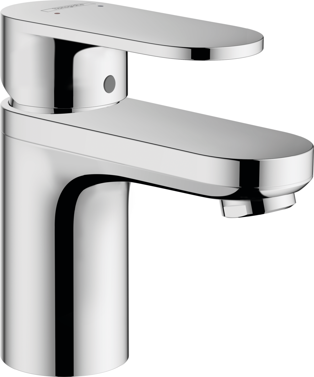 Смеситель для раковины HANSGROHE Vernis Blend 71571000 cо сливным гарнитуром, хром