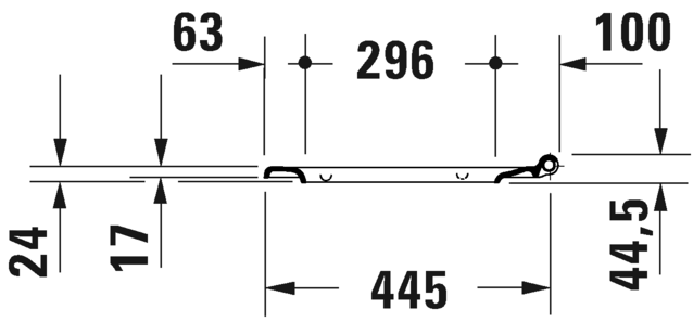 Сиденье c крышкой для унитаза Duravit Vero Air 0022090000 с микролифтом