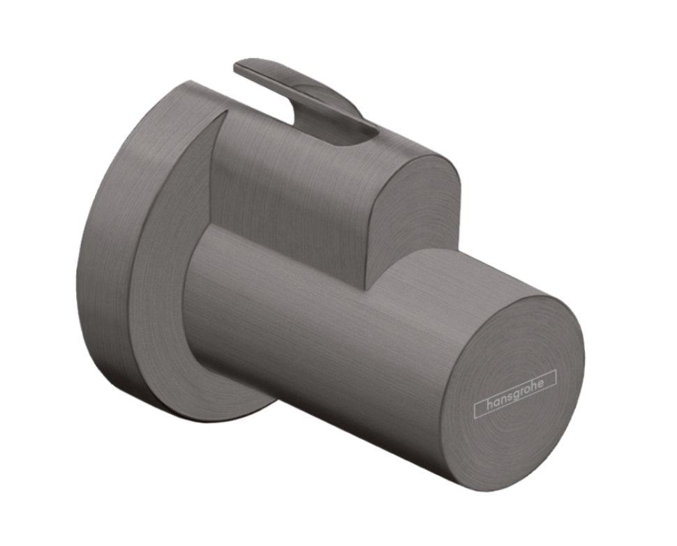Декоративная накладка для вентиля HANSGROHE Flowstar 13950340 цвет Шлифованный чёрный хром