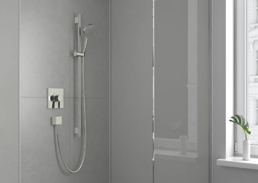 Ручной душ круглый HANSGROHE Vernis Blend Vario Green 26090000 100 мм, цвет Хром