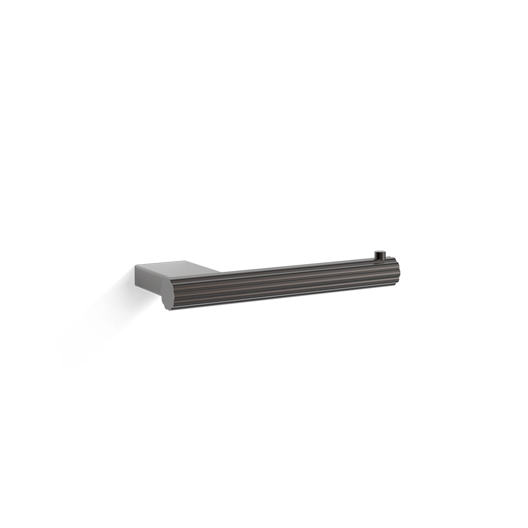 Держатель туалетной бумаги настенный DECOR WALTHER  OF.LINE TPH   0670690 , без крышки, алюминий фактурный, цвет Mocca