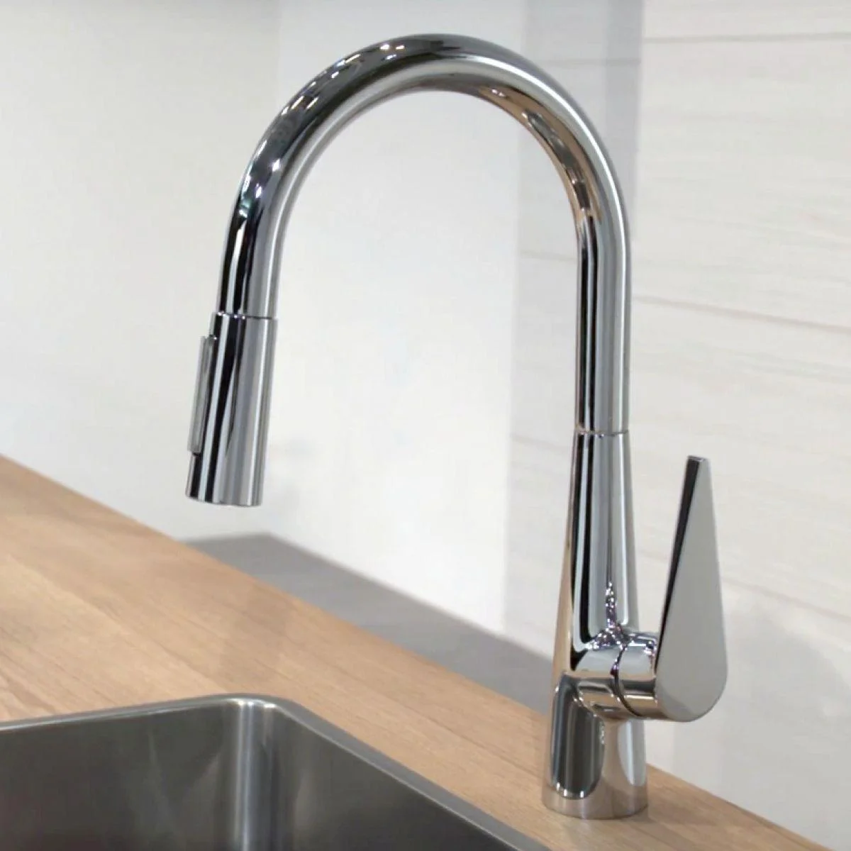 Смеситель для кухни с вытяжным душем Hansgrohe Talis S 72815000 Хром