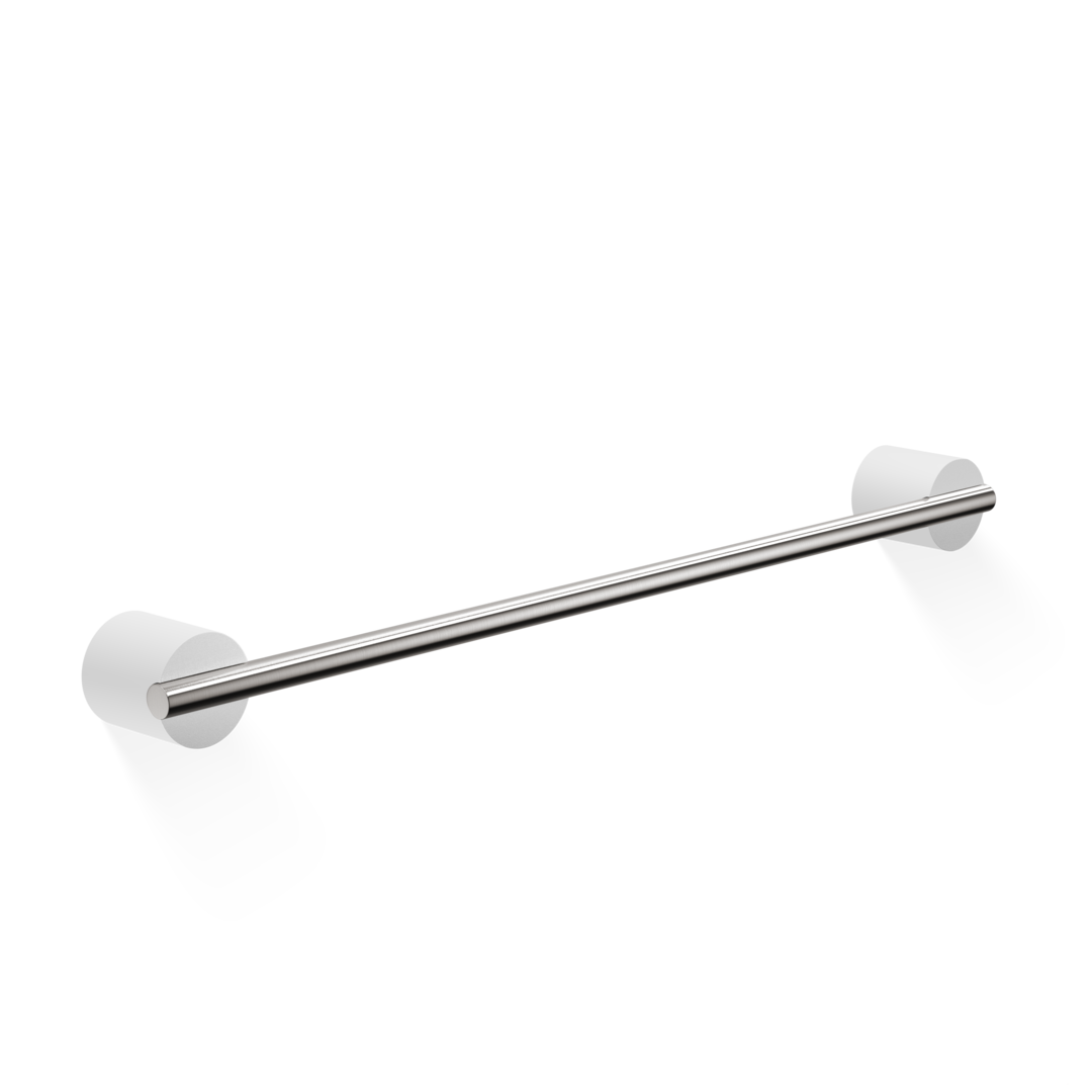 Полотенцедержатель настенный DECOR WALTHER  STONE HTE 45    0975155   450 мм, композит Solid Surface белый матовый/сталь матовая