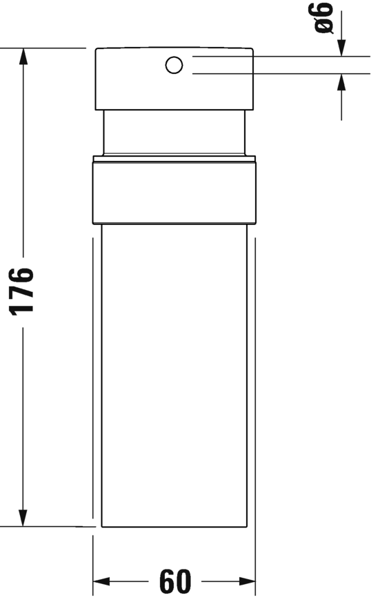 Дозатор Duravit Starck T 0099354600 черный 