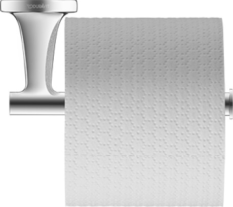 Держатель туалетной бумаги Duravit Starck T0099371000 хром