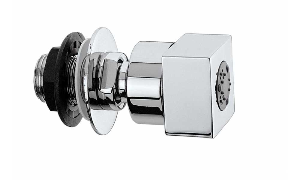 Форсунка боковая для душа Bossini Cubic Mas Box I00142 Хром (изделие снято с производства)