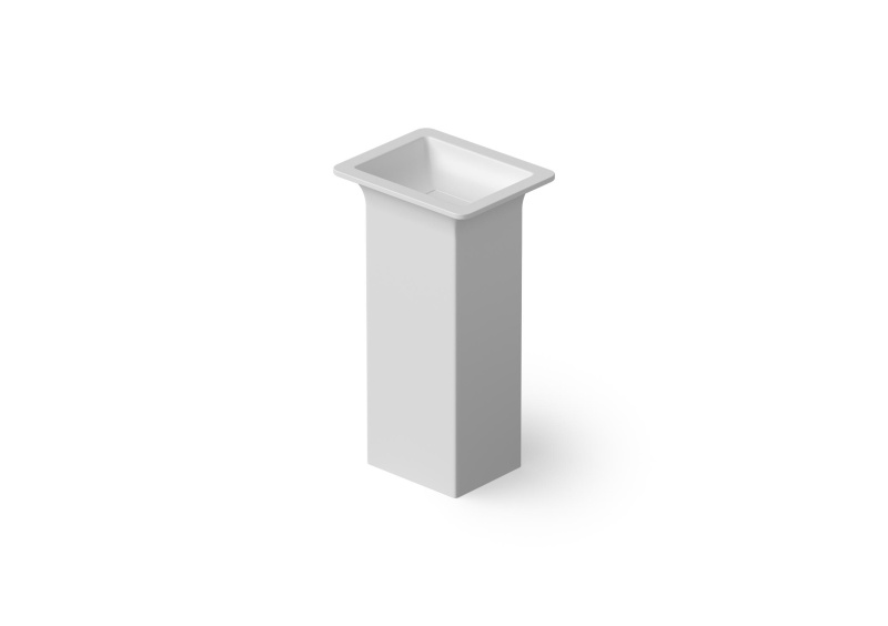 Раковина напольная DEA DESIGN Pedestal Basin DD2014 500 18 500 мм х 400 мм х 900 мм, с донным клапаном, цвет Белый