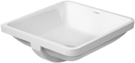 Раковина встраиваемая снизу Duravit Strack 3 0305430000 43х43 см