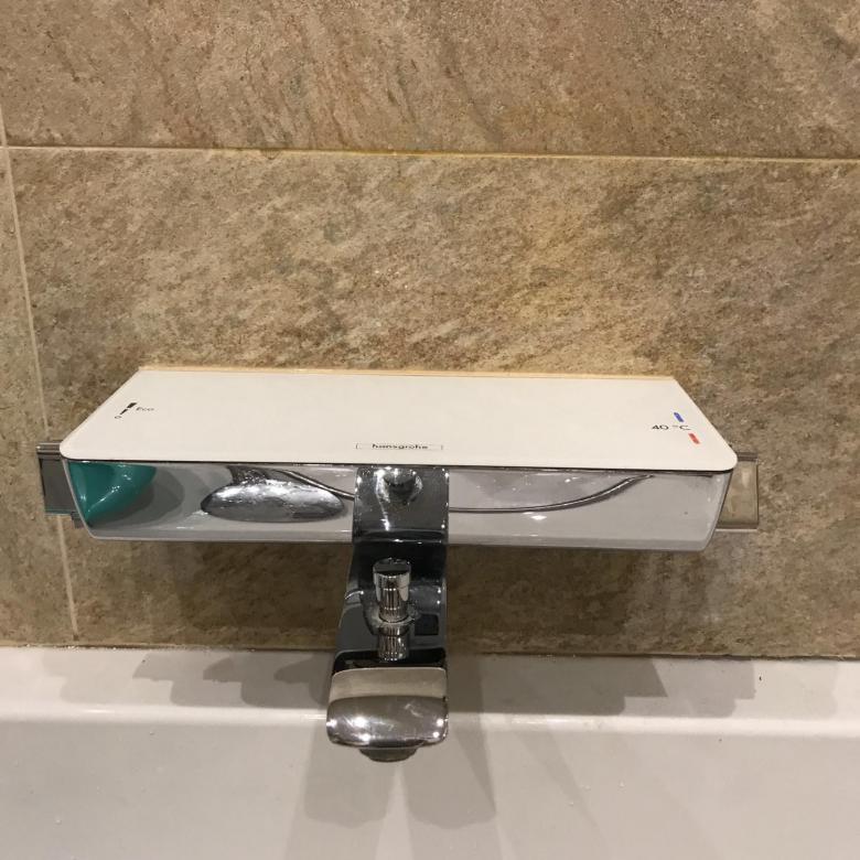 Термостат для ванны  Hansgrohe Ecostat Select 13141400 белый/хром