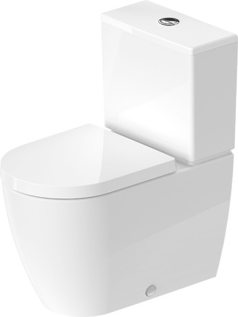 Унитаз напольный комбинированный Duravit ME by Starck 2170092000 с вертикальным смывом, с покрытием HygieneGlaze, белый