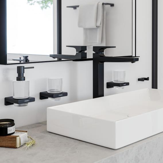 Дозатор для жидкого мыла HANSGROHE AddStoris 41745670 Чёрный матовый