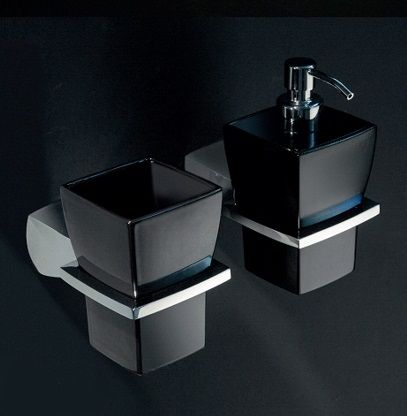 Держатель настенный для стакана, мыльницы, дозатора BERTOCCI GRACE 142 7702 0000 Хром