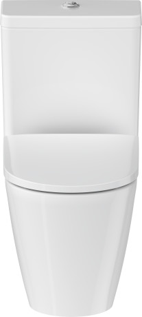 Унитаз напольный Duravit D-Neo Rimless 2002090000 370 мм х 650 мм, с вертикальным смывом, Vario, без смывного края, с креплением, белый