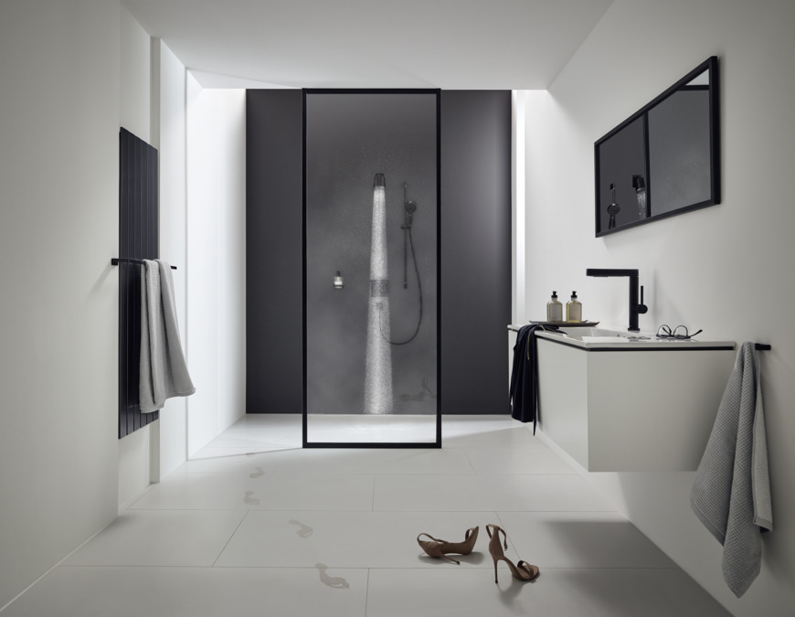 Держатель для банных полотенец HANSGROHE AddStoris 41747700 Белый матовый