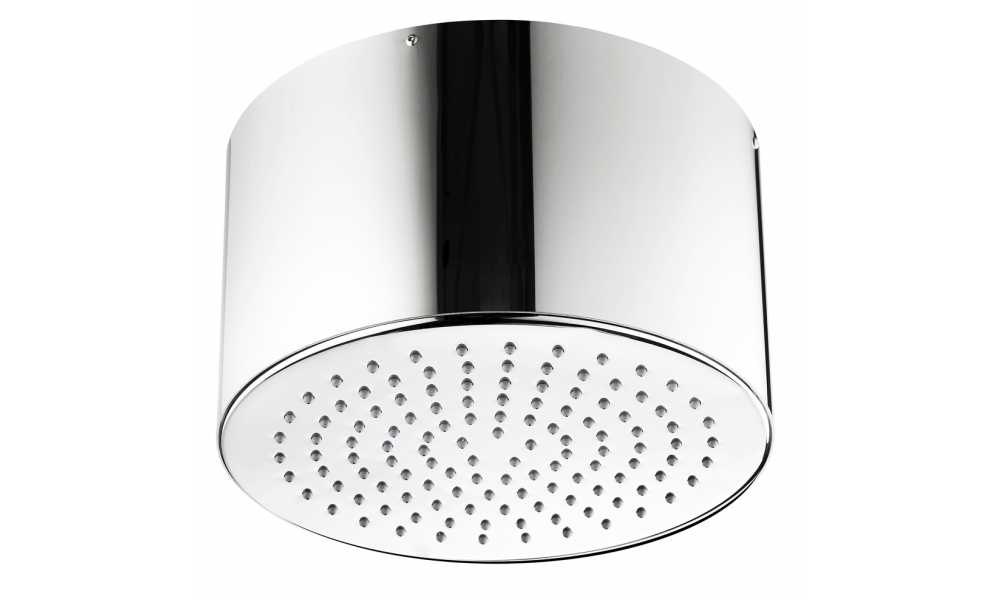Верхний душ потолочный Bossini Oki Inox 1 режим H80410.030 хром (изделие снято с производства)