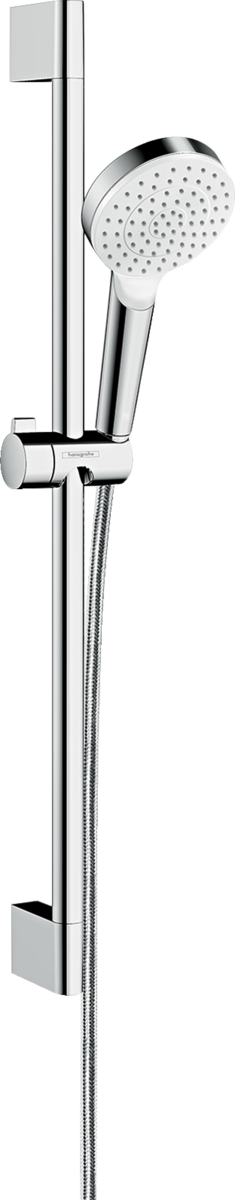 Душевой гарнитур со штангой 65 см Hansgrohe Crometta 1jet 26554400 Белый/Хром