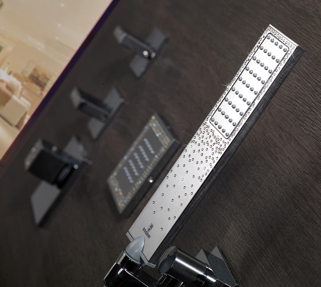 Лейка для душа Bossini Flat моноструя B00270.030 Хром
