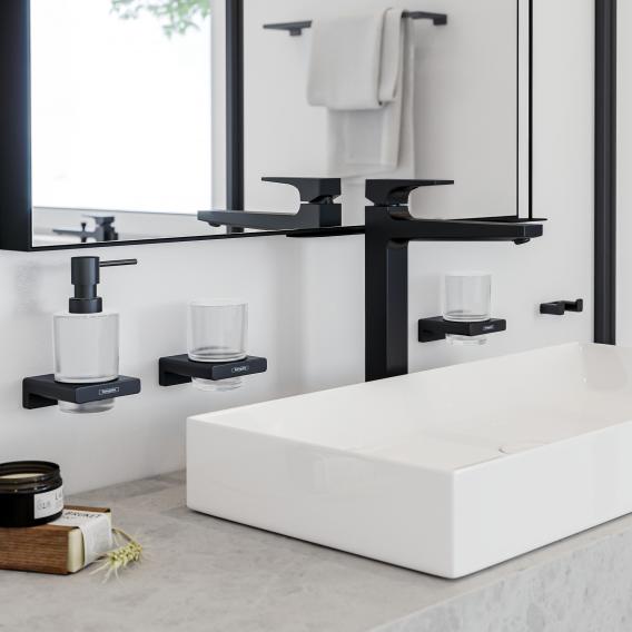 Держатель для стакана HANSGROHE AddStoris 41749670 Чёрный матовый