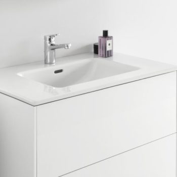 Тумба с раковиной  Laufen   Base for Pro S  8.6496.2.261.104.1   100 см, подвесная, 2 ящика, цвет белый глянцевый
