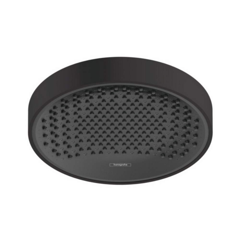Верхний душ HANSGROHE Rainfinity 250 1 jet 26228670 c потолочным подсоединением, чёрный матовый