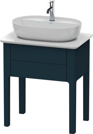 Тумба напольная под столешницу Duravit Luv LU956009898 темно-синий