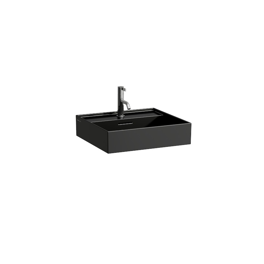 Раковина Laufen  Kartell by Laufen 8.1033.2.020.104.1  50 см, черная глянцевая