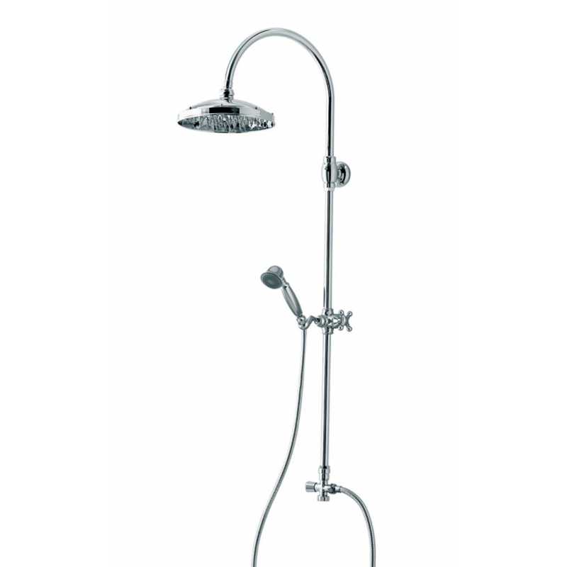Душевая стойка Bossini Retrò column L01506.030 без смесителя, цвет Хром
