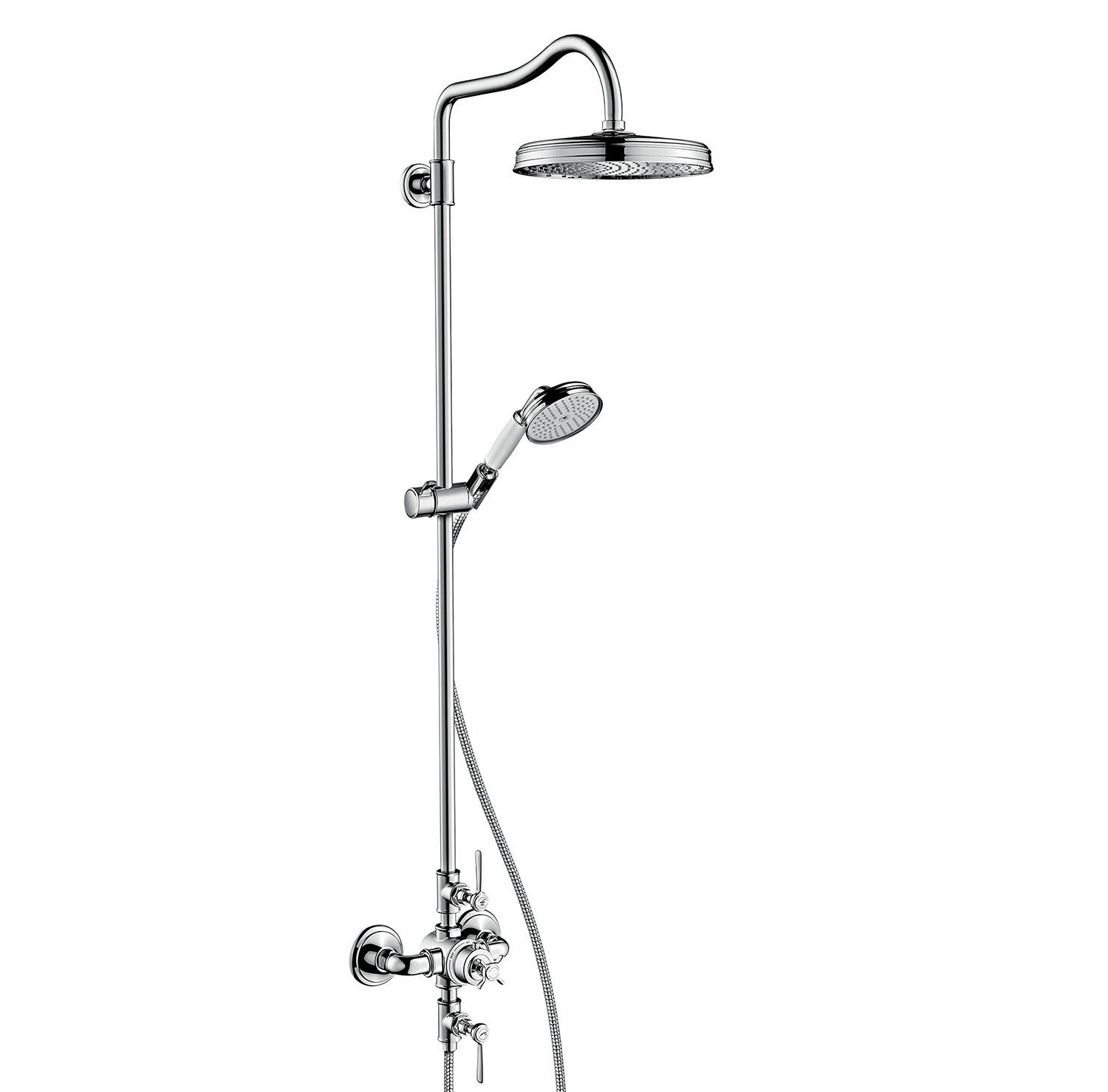 Душевая система с термостатом Showerpipe AXOR Montreux 16572000 Хром