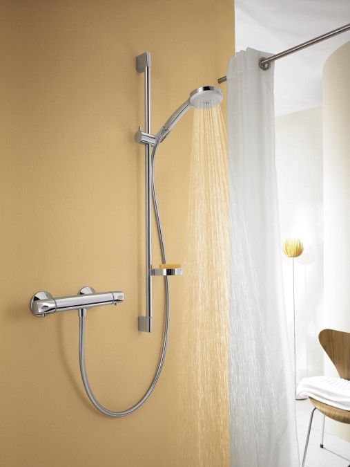 Душевой гарнитур Hansgrohe Croma 100 Vario Unica'C 27772000 с мыльницей хром
