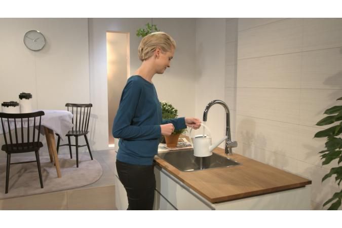 Смеситель Hansgrohe Talis S 72810000 для кухонной мойки
