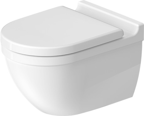 Унитаз подвесной Duravit Starck 3 2225092000 с вертикальным смывом, с покрытием HygieneGlaze, белый