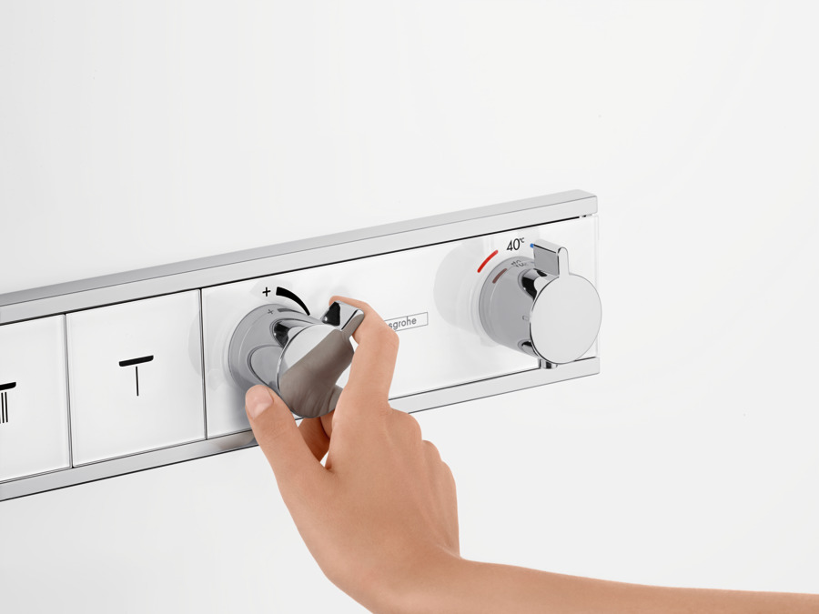 Смеситель для душа с термостатом Hansgrohe RainSelect 15357000 хром