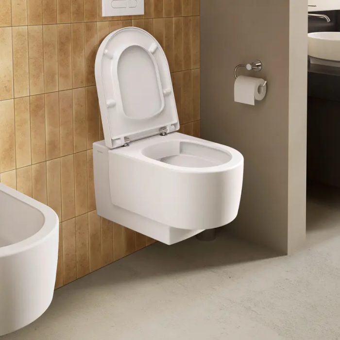 Унитаз подвесной DURAVIT Balcoon 290609AC00 Rimless, с покрытием DuraShield, цвет Белый матовый