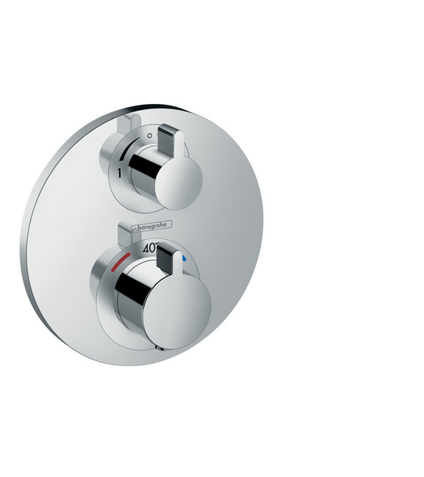 Смеситель для душа с термостатом Hansgrohe Ecostat S 15758000 хром