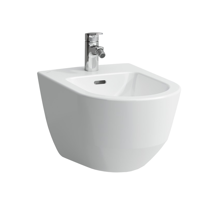 Подвесное биде  Laufen Pro New  8.3095.2.000.302.1  с 1 отверстием под смеситель
