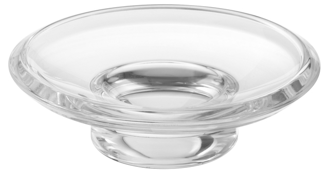 Мыльница хрустальная KEUCO City.2 02355 009000 без держателя, прозрачная