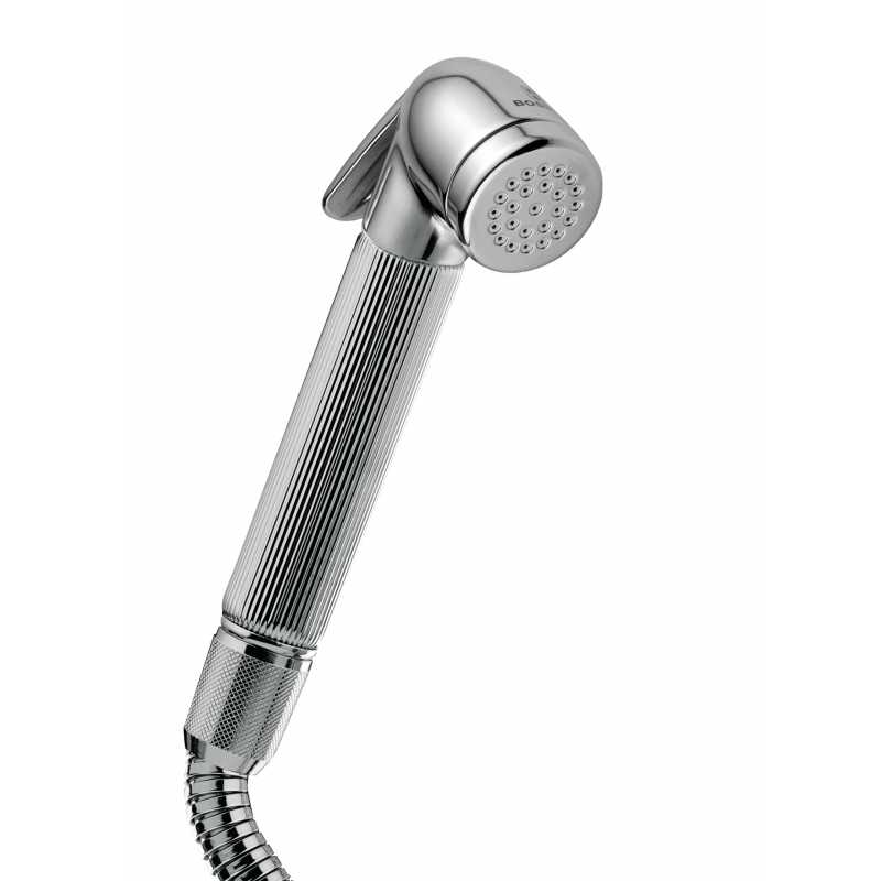 Гигиеническая лейка с клапаном подачи воды Bossini Nikita B00650 Хром