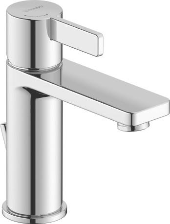 Cмеситель однорычажный для раковины M DURAVIT D-Neo DE1021001010 EcoStart, с донным клапаном, хром