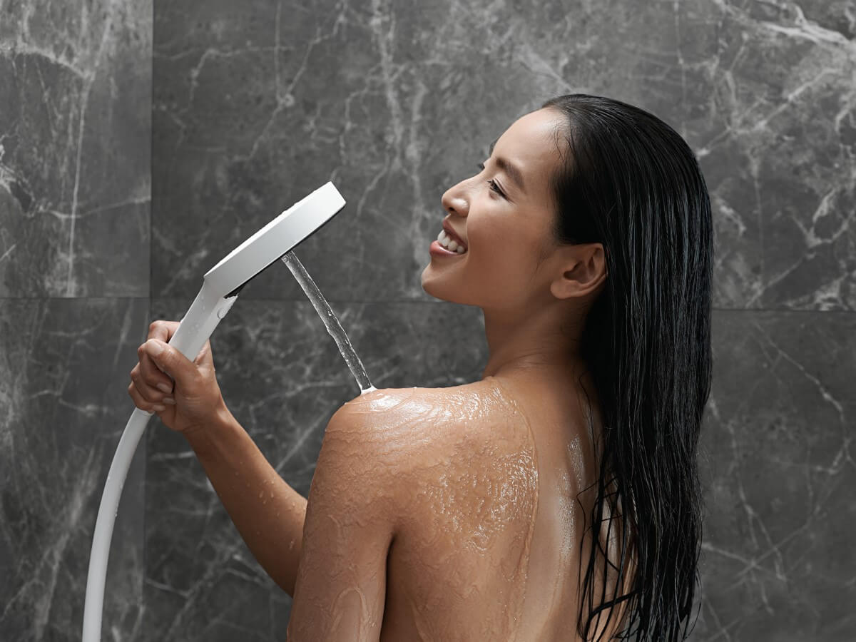 Ручной душ Hansgrohe Rainfinity 130 3jet 26864700 белый матовый